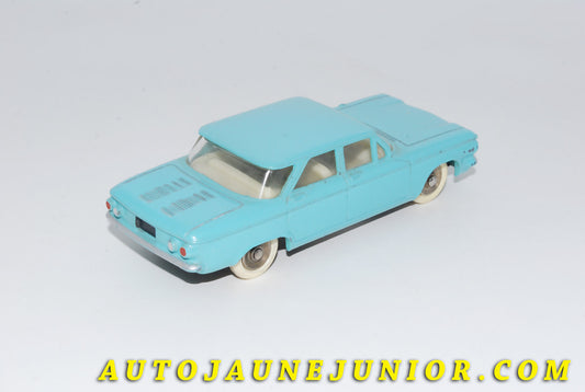 Le #4604 - Dinky Toys - Chevrolet - Corvair est en vente sur Auto Jaune Junior ! Découvrez nos collections de diecast Minialuxe, CIJ, C-I-J, JRD, J-R-D,  Matchbox, Majorette… AutoJauneJunior.com : le site de vente en ligne et de partage pour les passionés de miniatures et collectionneurs de jouets anciens ! Des centaines de modèles en vente, et des nouveautés mises en ligne chaque jour à 21h00 !
