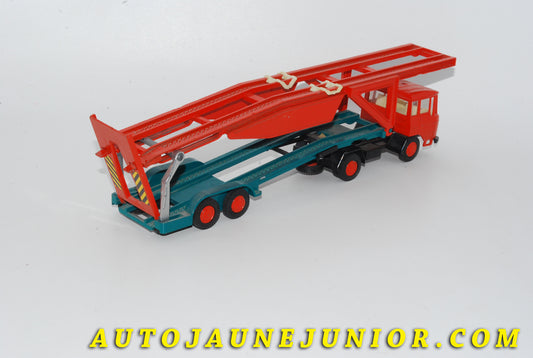 Le #4723 - Lion Car - DAF - 2600 tracteur semi remorque porte autos est en vente sur Auto Jaune Junior ! Découvrez nos collections de diecast Minialuxe, CIJ, C-I-J, JRD, J-R-D,  Matchbox, Majorette… AutoJauneJunior.com : le site de vente en ligne et de partage pour les passionés de miniatures et collectionneurs de jouets anciens ! Des centaines de modèles en vente, et des nouveautés mises en ligne chaque jour à 21h00 !