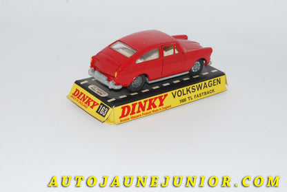 Le #4735 - Dinky Toys - Volkswagen - 1600 TL Fasback est en vente sur Auto Jaune Junior ! Découvrez nos collections de diecast Minialuxe, CIJ, C-I-J, JRD, J-R-D,  Matchbox, Majorette… AutoJauneJunior.com : le site de vente en ligne et de partage pour les passionés de miniatures et collectionneurs de jouets anciens ! Des centaines de modèles en vente, et des nouveautés mises en ligne chaque jour à 21h00 !