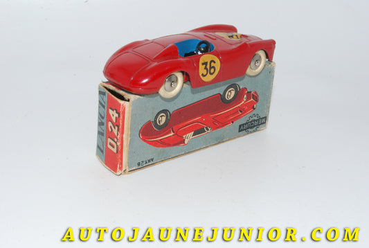 Le #4772 - Mercury - Lancia - D24 #36 (Fangio !) est en vente sur Auto Jaune Junior ! Découvrez nos collections de diecast Minialuxe, CIJ, C-I-J, JRD, J-R-D,  Matchbox, Majorette… AutoJauneJunior.com : le site de vente en ligne et de partage pour les passionés de miniatures et collectionneurs de jouets anciens ! Des centaines de modèles en vente, et des nouveautés mises en ligne chaque jour à 21h00 !