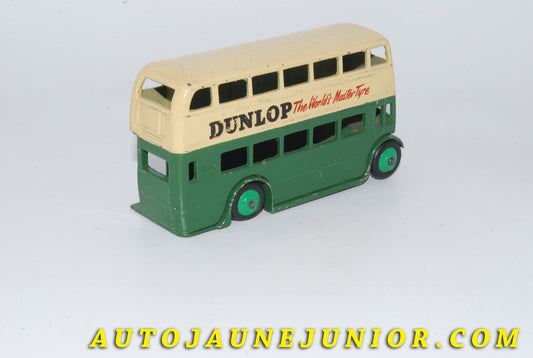 Le #4773 - Dinky Toys - AEC - Routemaster Double Decker Bus Dunlop “The World’s Master Tyre” est en vente sur Auto Jaune Junior ! Découvrez nos collections de diecast Minialuxe, CIJ, C-I-J, JRD, J-R-D,  Matchbox, Majorette… AutoJauneJunior.com : le site de vente en ligne et de partage pour les passionés de miniatures et collectionneurs de jouets anciens ! Des centaines de modèles en vente, et des nouveautés mises en ligne chaque jour à 21h00 !