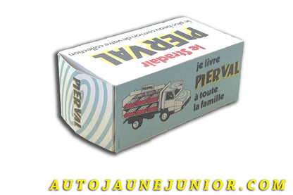 Le France Jouet Berliet Stradair brasseur "Pierval" - Boite vide Repro est en vente sur Auto Jaune Junior ! Découvrez nos collections de diecast Minialuxe, CIJ, C-I-J, JRD, J-R-D,  Matchbox, Majorette… AutoJaune Junior ; AutoJauneJunior.com : LE site de partage pour les passionés de miniatures et collectionneurs de jouets anciens ! 