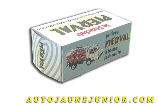 Le France Jouet Berliet Stradair brasseur "Pierval" - Boite vide Repro est en vente sur Auto Jaune Junior ! Découvrez nos collections de diecast Minialuxe, CIJ, C-I-J, JRD, J-R-D,  Matchbox, Majorette… AutoJaune Junior ; AutoJauneJunior.com : LE site de partage pour les passionés de miniatures et collectionneurs de jouets anciens ! 