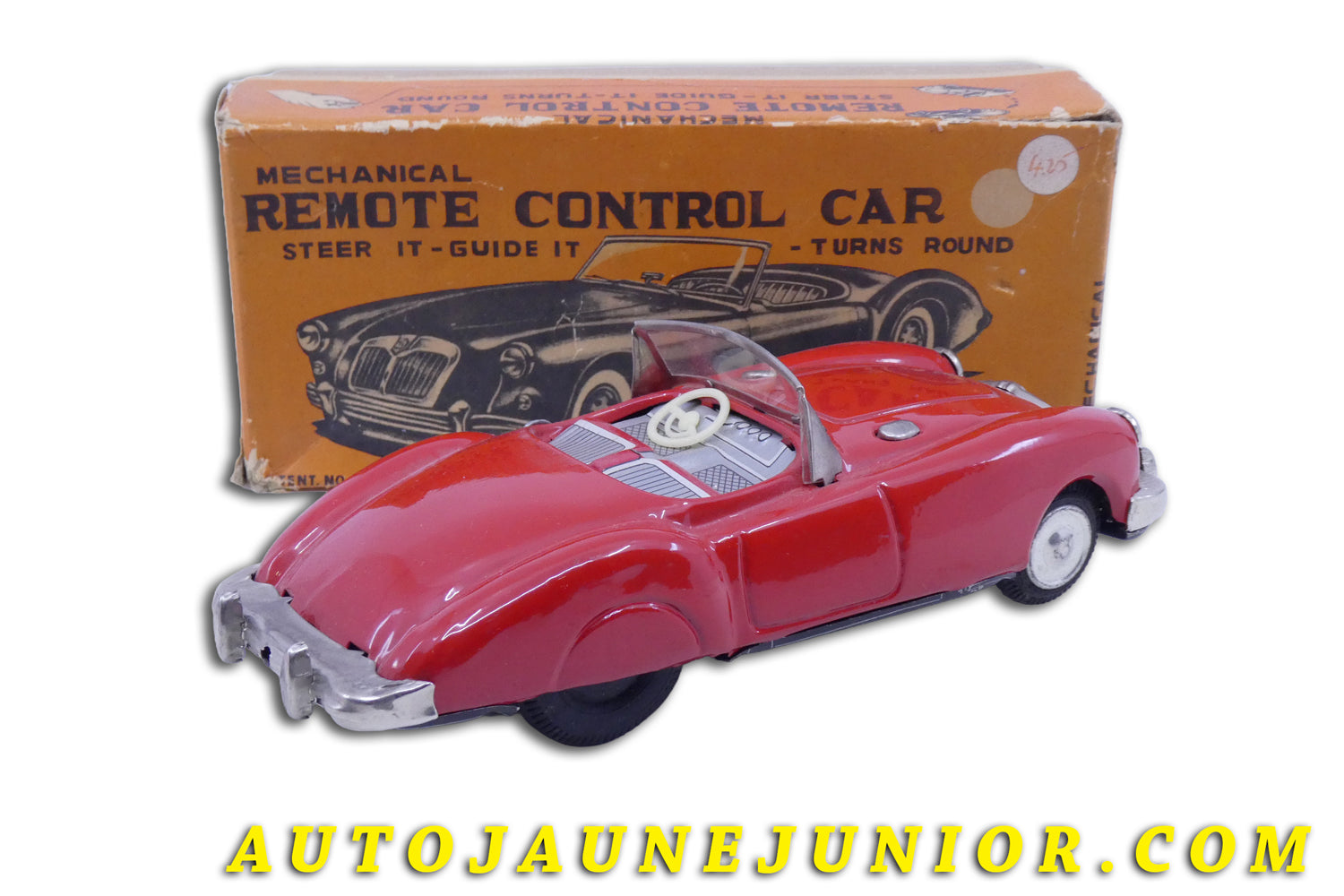 Le Sanshin MG MG-A Coupé Roadster Téléguidée est en vente sur Auto Jaune Junior ! Découvrez nos collections de diecast Minialuxe, CIJ, C-I-J, JRD, J-R-D,  Matchbox, Majorette… AutoJaune Junior ; AutoJauneJunior.com : LE site de partage pour les passionés de miniatures et collectionneurs de jouets anciens ! 