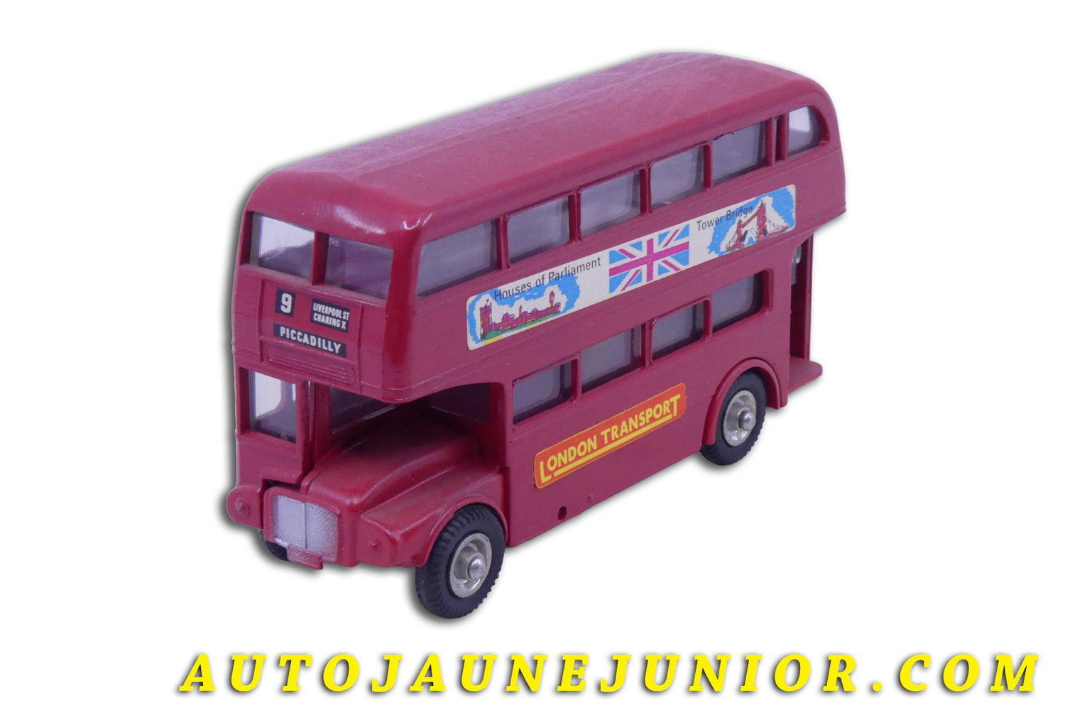 Le Budgie AEC Routemaster 64 seaters - Autobus deux étages "London Transport"  est en vente sur Auto Jaune Junior ! Découvrez nos collections de diecast Minialuxe, CIJ, C-I-J, JRD, J-R-D,  Matchbox, Majorette… AutoJaune Junior ; AutoJauneJunior.com : LE site de partage pour les passionés de miniatures et collectionneurs de jouets anciens ! 