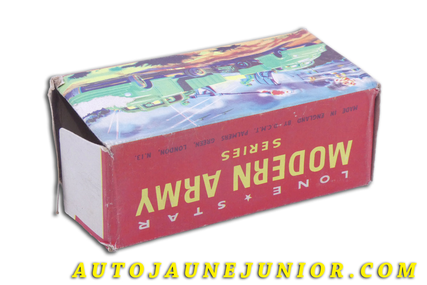 Le Lonestar Dodge Boite vide du Lance missile  est en vente sur Auto Jaune Junior ! Découvrez nos collections de diecast Minialuxe, CIJ, C-I-J, JRD, J-R-D,  Matchbox, Majorette… AutoJaune Junior ; AutoJauneJunior.com : LE site de partage pour les passionés de miniatures et collectionneurs de jouets anciens ! 