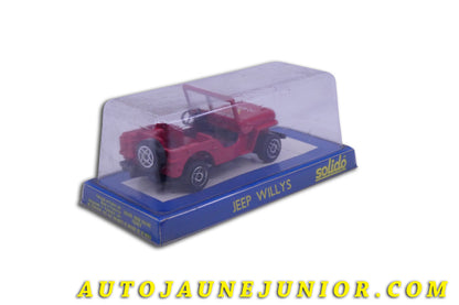 Le Solido Willys Jeep "Sapeur Pompier" est en vente sur Auto Jaune Junior ! Découvrez nos collections de diecast Minialuxe, CIJ, C-I-J, JRD, J-R-D,  Matchbox, Majorette… AutoJaune Junior ; AutoJauneJunior.com : LE site de partage pour les passionés de miniatures et collectionneurs de jouets anciens ! 