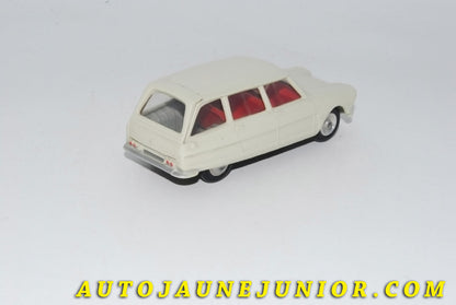 Le #5549 - Solido - Citroën - Ami 6 Breack est en vente sur Auto Jaune Junior ! Découvrez nos collections de diecast Minialuxe, CIJ, C-I-J, JRD, J-R-D,  Matchbox, Majorette… AutoJauneJunior.com : le site de vente en ligne et de partage pour les passionés de miniatures et collectionneurs de jouets anciens ! Des centaines de modèles en vente, et des nouveautés mises en ligne chaque jour à 21h00 !