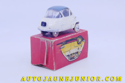 Le #5834 - Quiralu - Isetta - Velam est en vente sur Auto Jaune Junior ! Découvrez nos collections de diecast Minialuxe, CIJ, C-I-J, JRD, J-R-D,  Matchbox, Majorette… AutoJauneJunior.com : le site de vente en ligne et de partage pour les passionés de miniatures et collectionneurs de jouets anciens ! Des centaines de modèles en vente, et des nouveautés mises en ligne chaque jour à 21h00 !
