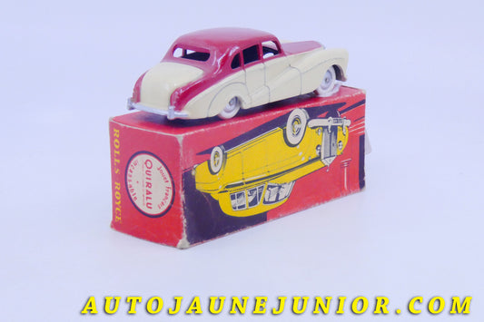 Le #5835 - Quiralu - Rolls Royce - Silver Cloud Rouge et crème est en vente sur Auto Jaune Junior ! Découvrez nos collections de diecast Minialuxe, CIJ, C-I-J, JRD, J-R-D,  Matchbox, Majorette… AutoJauneJunior.com : le site de vente en ligne et de partage pour les passionés de miniatures et collectionneurs de jouets anciens ! Des centaines de modèles en vente, et des nouveautés mises en ligne chaque jour à 21h00 !