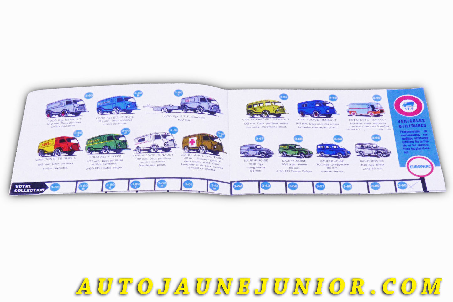 Le #6116 - C-I-J - Catalogue - Année 1961 - 18 Pages(Avec dépliant Tarifs !) est en vente sur Auto Jaune Junior ! Découvrez nos collections de diecast Minialuxe, CIJ, C-I-J, JRD, J-R-D,  Matchbox, Majorette… AutoJauneJunior.com : le site de vente en ligne et de partage pour les passionés de miniatures et collectionneurs de jouets anciens ! Des centaines de modèles en vente, et des nouveautés mises en ligne chaque jour à 21h00 !