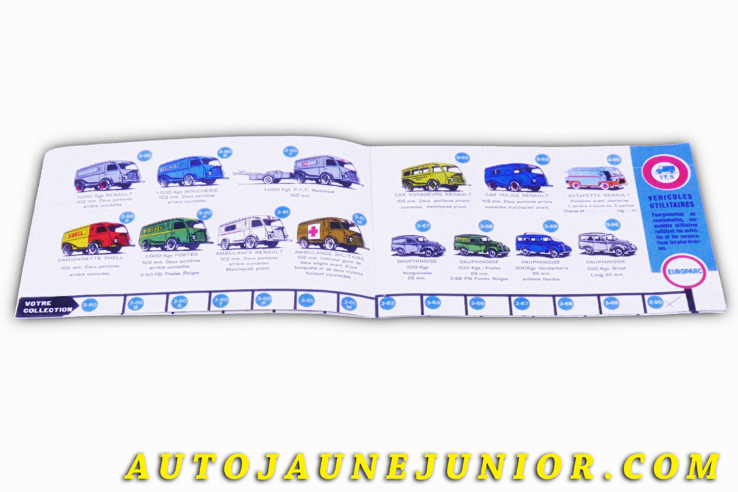 Le #6116 - C-I-J - Catalogue - Année 1961 - 18 Pages(Avec dépliant Tarifs !) est en vente sur Auto Jaune Junior ! Découvrez nos collections de diecast Minialuxe, CIJ, C-I-J, JRD, J-R-D,  Matchbox, Majorette… AutoJauneJunior.com : le site de vente en ligne et de partage pour les passionés de miniatures et collectionneurs de jouets anciens ! Des centaines de modèles en vente, et des nouveautés mises en ligne chaque jour à 21h00 !