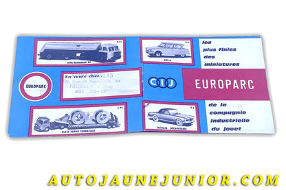 Le #6132 - C-I-J - Catalogue - Feuillet Dépliant en 6 parties est en vente sur Auto Jaune Junior ! Découvrez nos collections de diecast Minialuxe, CIJ, C-I-J, JRD, J-R-D,  Matchbox, Majorette… AutoJauneJunior.com : le site de vente en ligne et de partage pour les passionés de miniatures et collectionneurs de jouets anciens ! Des centaines de modèles en vente, et des nouveautés mises en ligne chaque jour à 21h00 !