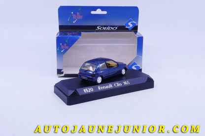 Le #6225 - Solido - Renault - Clio 16 S est en vente sur Auto Jaune Junior ! Découvrez nos collections de diecast Minialuxe, CIJ, C-I-J, JRD, J-R-D,  Matchbox, Majorette… AutoJauneJunior.com : le site de vente en ligne et de partage pour les passionés de miniatures et collectionneurs de jouets anciens ! Des centaines de modèles en vente, et des nouveautés mises en ligne chaque jour à 21h00 !