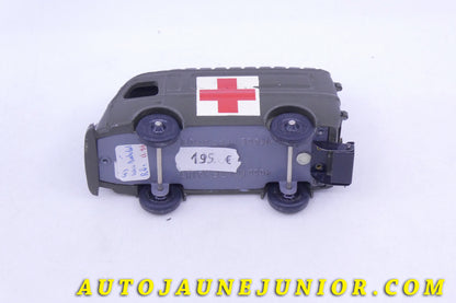 Le C-I-J Renault 1000Kgs fourgon ambulance militaire est en vente sur Auto Jaune Junior ! Découvrez nos collections de diecast Tekno, Politoys, Mebetoys, Mercury, Joal, Diapet, Märklin, TootsieToys.AutoJaune Junior ; Vous avez le même jouet ? Profitez de notre expertise pour vous accompagner dans la vente de vos modèles ou votre collection ! Nous achetons tous lots de miniatures ! Contactez nous !