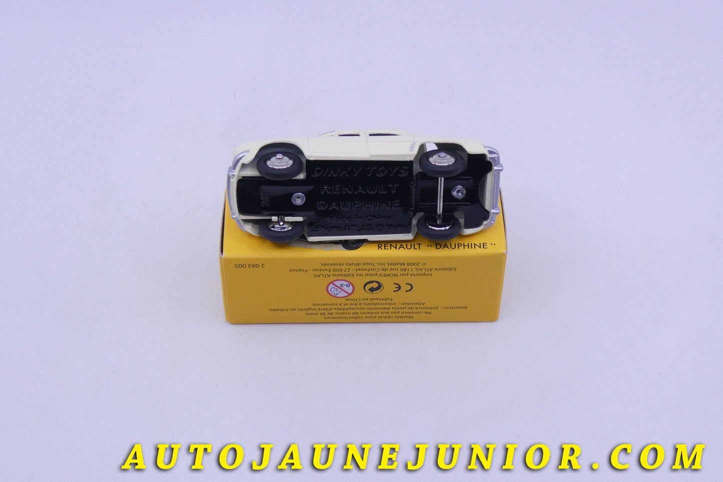 Le Atlas Renault Dauphine est en vente sur Auto Jaune Junior ! Découvrez nos collections de diecast Tekno, Politoys, Mebetoys, Mercury, Joal, Diapet, Märklin, TootsieToys.AutoJaune Junior ; Vous avez le même jouet ? Profitez de notre expertise pour vous accompagner dans la vente de vos modèles ou votre collection ! Nous achetons tous lots de miniatures ! Contactez nous !
