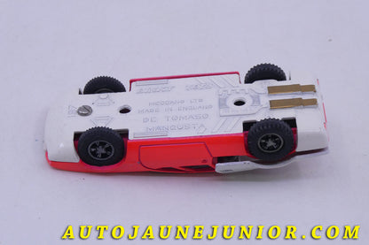 Le Dinky Toys De Tomasso Mangusta est en vente sur Auto Jaune Junior ! Découvrez nos collections de diecast Tekno, Politoys, Mebetoys, Mercury, Joal, Diapet, Märklin, TootsieToys.AutoJaune Junior ; Vous avez le même jouet ? Profitez de notre expertise pour vous accompagner dans la vente de vos modèles ou votre collection ! Nous achetons tous lots de miniatures ! Contactez nous !