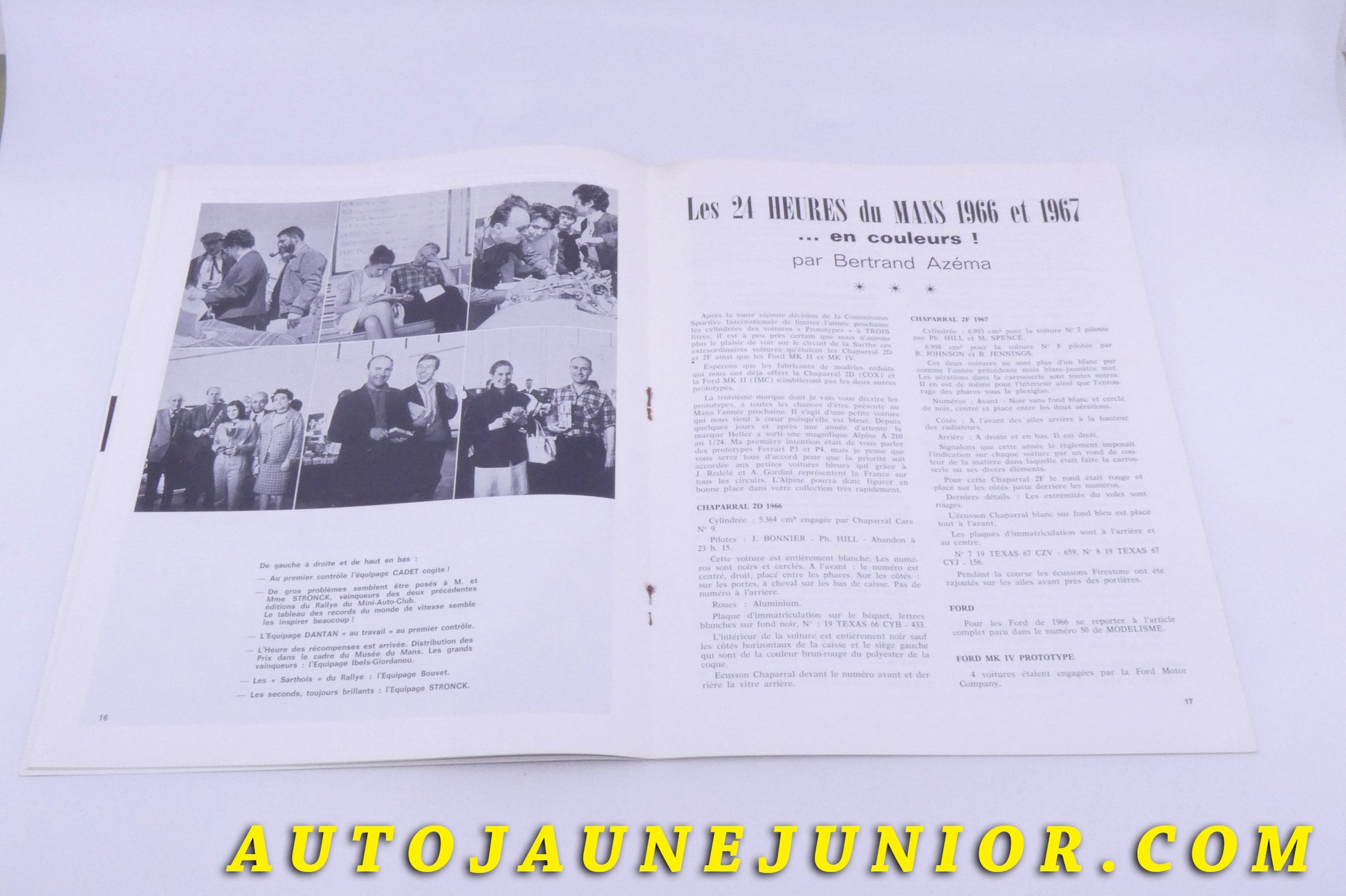 Le Magazine Modélisme Modélisme Numéro 54  est en vente sur Auto Jaune Junior ! Découvrez nos collections de diecast Tekno, Politoys, Mebetoys, Mercury, Joal, Diapet, Märklin, TootsieToys.AutoJaune Junior ; Vous avez le même jouet ? Profitez de notre expertise pour vous accompagner dans la vente de vos modèles ou votre collection ! Nous achetons tous lots de miniatures ! Contactez nous !