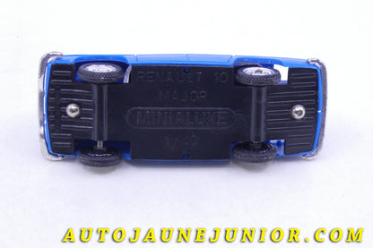 Le Minialuxe Renault R10 Major est en vente sur Auto Jaune Junior ! Découvrez nos collections de diecast Tekno, Politoys, Mebetoys, Mercury, Joal, Diapet, Märklin, TootsieToys.AutoJaune Junior ; Vous avez le même jouet ? Profitez de notre expertise pour vous accompagner dans la vente de vos modèles ou votre collection ! Nous achetons tous lots de miniatures ! Contactez nous !