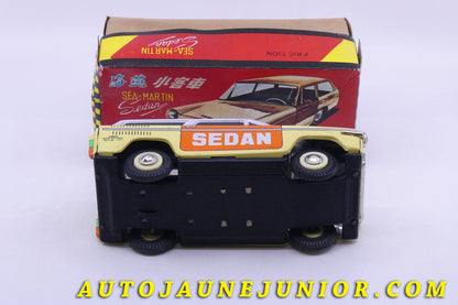Le Chine Auto Sedan est en vente sur Auto Jaune Junior ! Découvrez nos collections de diecast Tekno, Politoys, Mebetoys, Mercury, Joal, Diapet, Märklin, TootsieToys.AutoJaune Junior ; Vous avez le même jouet ? Profitez de notre expertise pour vous accompagner dans la vente de vos modèles ou votre collection ! Nous achetons tous lots de miniatures ! Contactez nous !