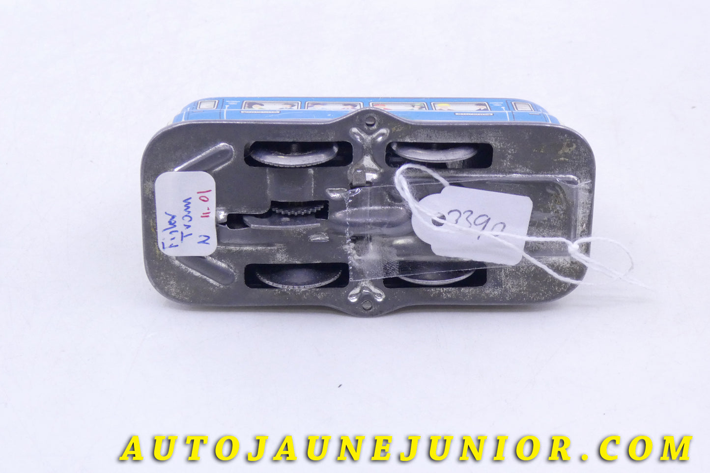 Le #3390 - Fisher - Tramway - Trolley Car à friction remontage à clé est en vente sur Auto Jaune Junior ! Tekno, Politoys, Mebetoys, Mercury, Joal, Diapet, Märklin, TootsieToys.Vous avez le même jouet ? Profitez de notre expertise pour vous accompagner dans la vente de vos modèles ou votre collection ! Nous achetons tous lots de miniatures ! Contactez nous ! contact@autojaunejunior.com. 