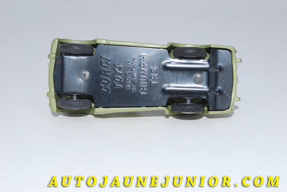 Le #3453 - Corgi Toys - Triumph - TR3 Cabriolet est en vente sur Auto Jaune Junior ! Tekno, Politoys, Mebetoys, Mercury, Joal, Diapet, Märklin, TootsieToys.Vous avez le même jouet ? Profitez de notre expertise pour vous accompagner dans la vente de vos modèles ou votre collection ! Nous achetons tous lots de miniatures ! Contactez nous ! contact@autojaunejunior.com. 