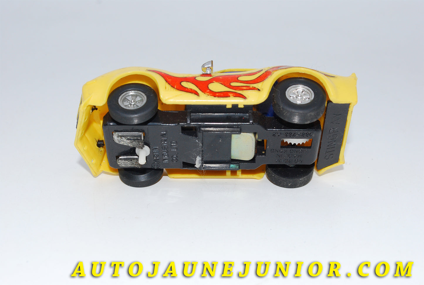 Le #3458 - Stingray - Chevrolet - Corvette Sting Ray est en vente sur Auto Jaune Junior ! Tekno, Politoys, Mebetoys, Mercury, Joal, Diapet, Märklin, TootsieToys.Vous avez le même jouet ? Profitez de notre expertise pour vous accompagner dans la vente de vos modèles ou votre collection ! Nous achetons tous lots de miniatures ! Contactez nous ! contact@autojaunejunior.com. 