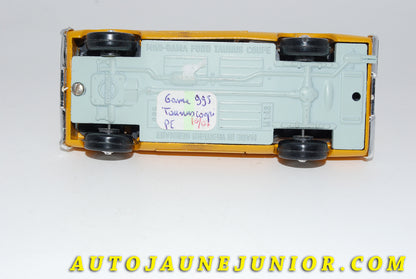 Le #3477 - Gama - Ford - Taunus coupé est en vente sur Auto Jaune Junior ! Tekno, Politoys, Mebetoys, Mercury, Joal, Diapet, Märklin, TootsieToys.Vous avez le même jouet ? Profitez de notre expertise pour vous accompagner dans la vente de vos modèles ou votre collection ! Nous achetons tous lots de miniatures ! Contactez nous ! contact@autojaunejunior.com. 