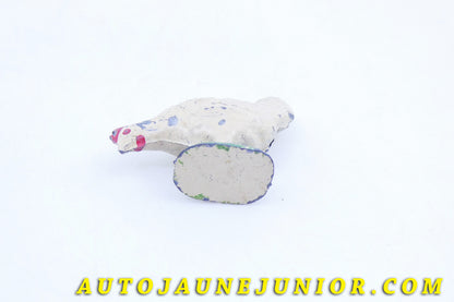 Le #3620 - France (PH) - Animal - Poule est en vente sur Auto Jaune Junior ! Tekno, Politoys, Mebetoys, Mercury, Joal, Diapet, Märklin, TootsieToys.Vous avez le même jouet ? Profitez de notre expertise pour vous accompagner dans la vente de vos modèles ou votre collection ! Nous achetons tous lots de miniatures ! Contactez nous ! contact@autojaunejunior.com. 