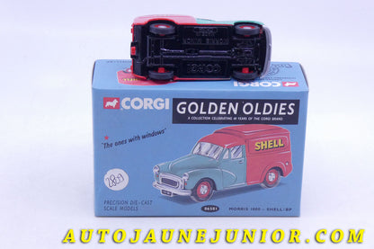 Le #3725 - Corgi Toys - Morris - Fourgonette 1000 "Shell" est en vente sur Auto Jaune Junior ! Tekno, Politoys, Mebetoys, Mercury, Joal, Diapet, Märklin, TootsieToys.Vous avez le même jouet ? Profitez de notre expertise pour vous accompagner dans la vente de vos modèles ou votre collection ! Nous achetons tous lots de miniatures ! Contactez nous ! contact@autojaunejunior.com. 