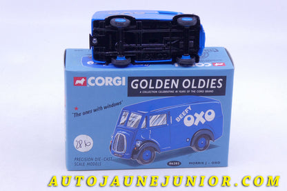 Le #3726 - Corgi Toys - Morris - Fourgonette J "Oxo" est en vente sur Auto Jaune Junior ! Tekno, Politoys, Mebetoys, Mercury, Joal, Diapet, Märklin, TootsieToys.Vous avez le même jouet ? Profitez de notre expertise pour vous accompagner dans la vente de vos modèles ou votre collection ! Nous achetons tous lots de miniatures ! Contactez nous ! contact@autojaunejunior.com. 
