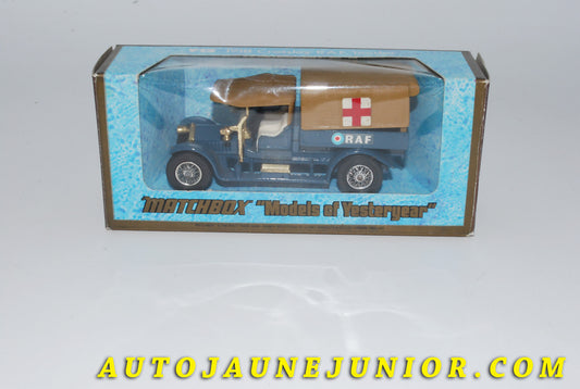#3760 - Matchbox - Crossley - Fourgon Ambulance RAF Tender "1918"