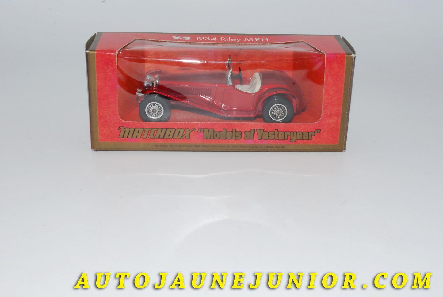 #3761 - Matchbox - Riley - Cabriolet MPH 1934