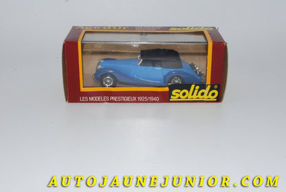 Le #3765 - Solido - Delahaye - 135MS capotée1939 - Figoni - Falaschi est en vente sur Auto Jaune Junior ! Tekno, Politoys, Mebetoys, Mercury, Joal, Diapet, Märklin, TootsieToys.Vous avez le même jouet ? Profitez de notre expertise pour vous accompagner dans la vente de vos modèles ou votre collection ! Nous achetons tous lots de miniatures ! Contactez nous ! contact@autojaunejunior.com. 