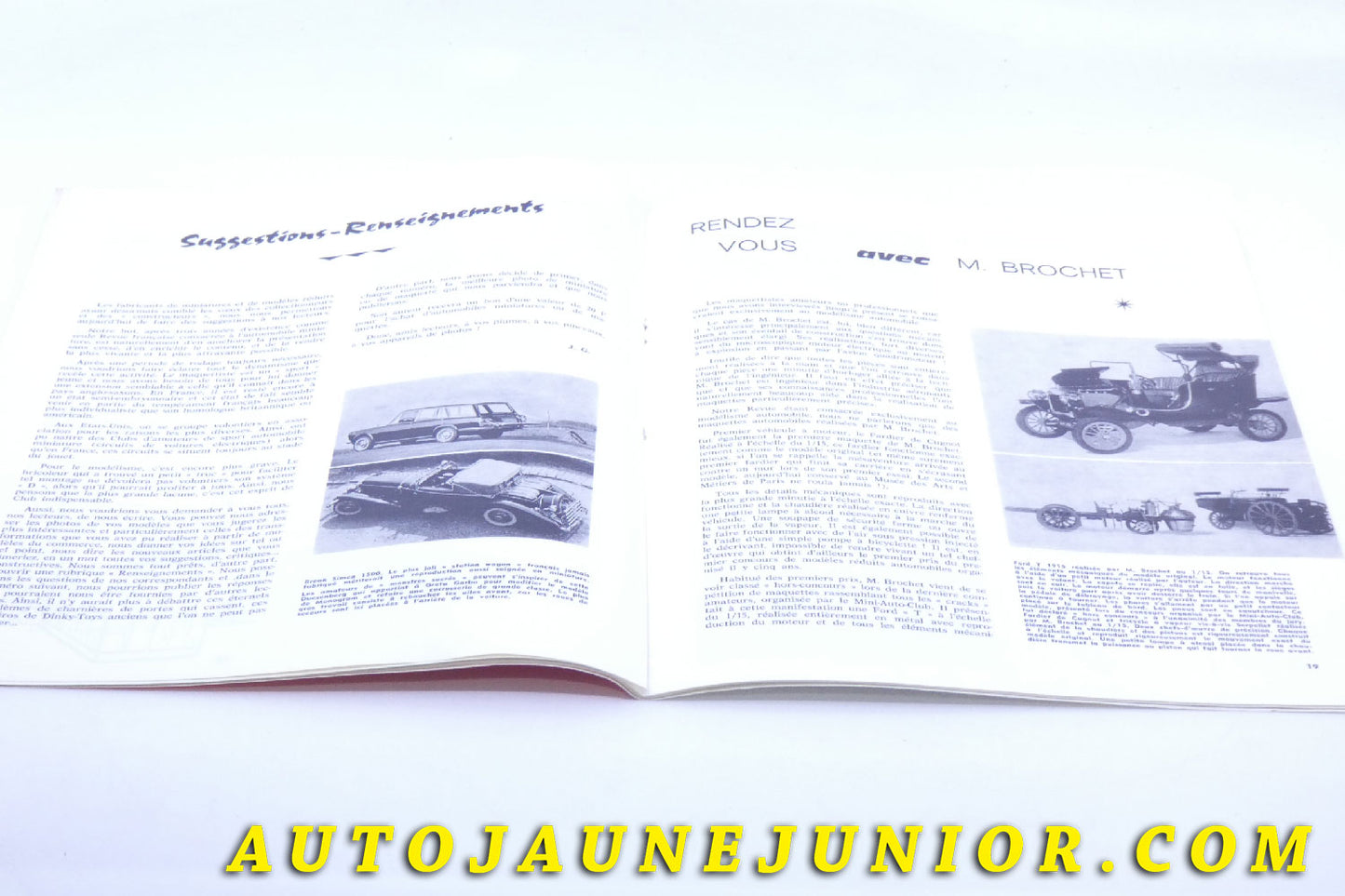 Le #3803 - Edition - Magazine - Modélisme Numéro 41 est en vente sur Auto Jaune Junior ! Tekno, Politoys, Mebetoys, Mercury, Joal, Diapet, Märklin, TootsieToys.Vous avez le même jouet ? Profitez de notre expertise pour vous accompagner dans la vente de vos modèles ou votre collection ! Nous achetons tous lots de miniatures ! Contactez nous ! contact@autojaunejunior.com. 