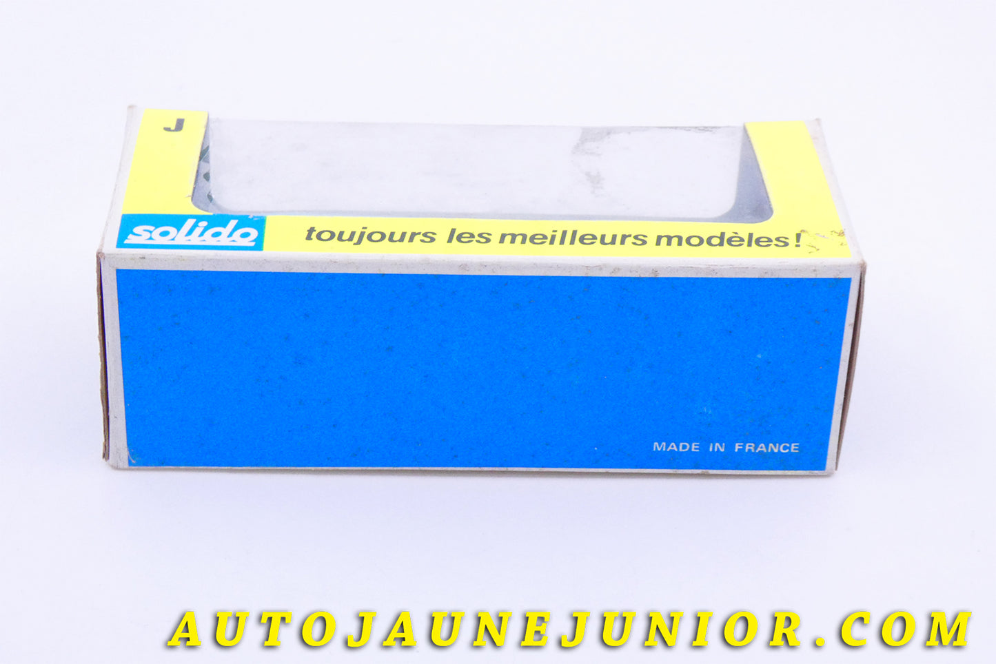 Le #3996 - Solido - Simca - Boite vide 1100 TI est en vente sur Auto Jaune Junior ! Tekno, Politoys, Mebetoys, Mercury, Joal, Diapet, Märklin, TootsieToys.Vous avez le même jouet ? Profitez de notre expertise pour vous accompagner dans la vente de vos modèles ou votre collection ! Nous achetons tous lots de miniatures ! Contactez nous ! contact@autojaunejunior.com. 