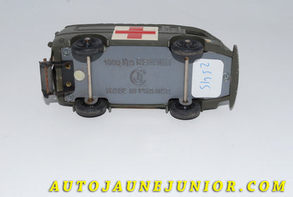 Le #4188 - C-I-J - Renault - 1000Kgs fourgon ambulance militaire est en vente sur Auto Jaune Junior ! Tekno, Politoys, Mebetoys, Mercury, Joal, Diapet, Märklin, TootsieToys.Vous avez le même jouet ? Profitez de notre expertise pour vous accompagner dans la vente de vos modèles ou votre collection ! Nous achetons tous lots de miniatures ! Contactez nous ! contact@autojaunejunior.com. 
