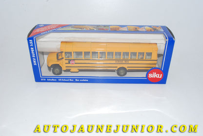 Le #4208 - Siku - Bus - US Bus Scolaire est en vente sur Auto Jaune Junior ! Tekno, Politoys, Mebetoys, Mercury, Joal, Diapet, Märklin, TootsieToys.Vous avez le même jouet ? Profitez de notre expertise pour vous accompagner dans la vente de vos modèles ou votre collection ! Nous achetons tous lots de miniatures ! Contactez nous ! contact@autojaunejunior.com. 