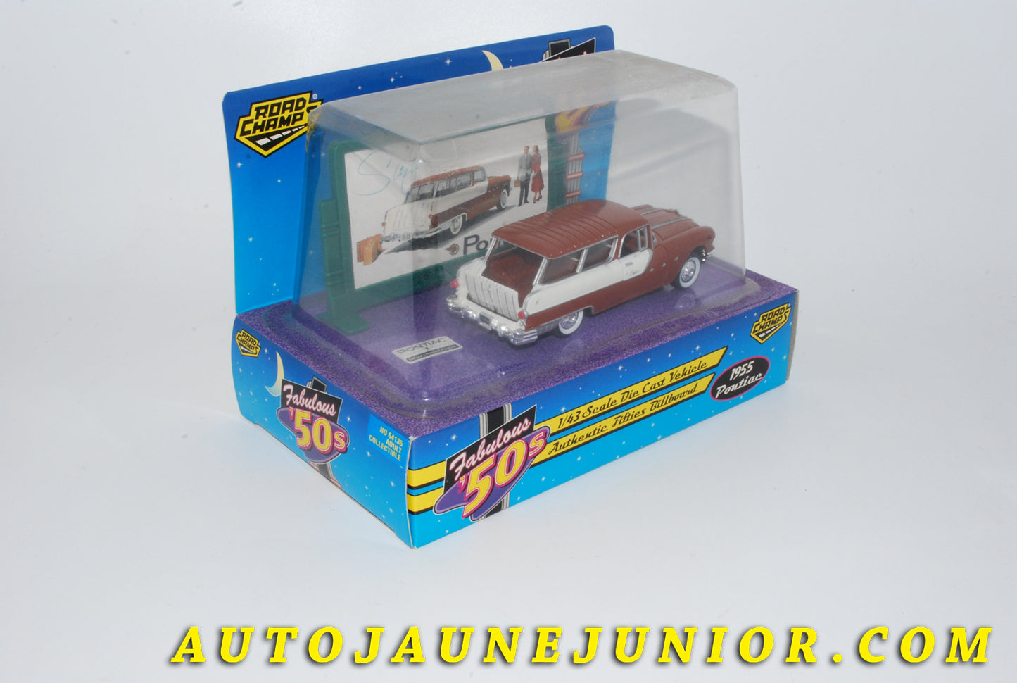 Le #4251 - Road Champ - Pontiac - Safari Station Wagon 1955' est en vente sur Auto Jaune Junior ! Tekno, Politoys, Mebetoys, Mercury, Joal, Diapet, Märklin, TootsieToys.Vous avez le même jouet ? Profitez de notre expertise pour vous accompagner dans la vente de vos modèles ou votre collection ! Nous achetons tous lots de miniatures ! Contactez nous ! contact@autojaunejunior.com. 
