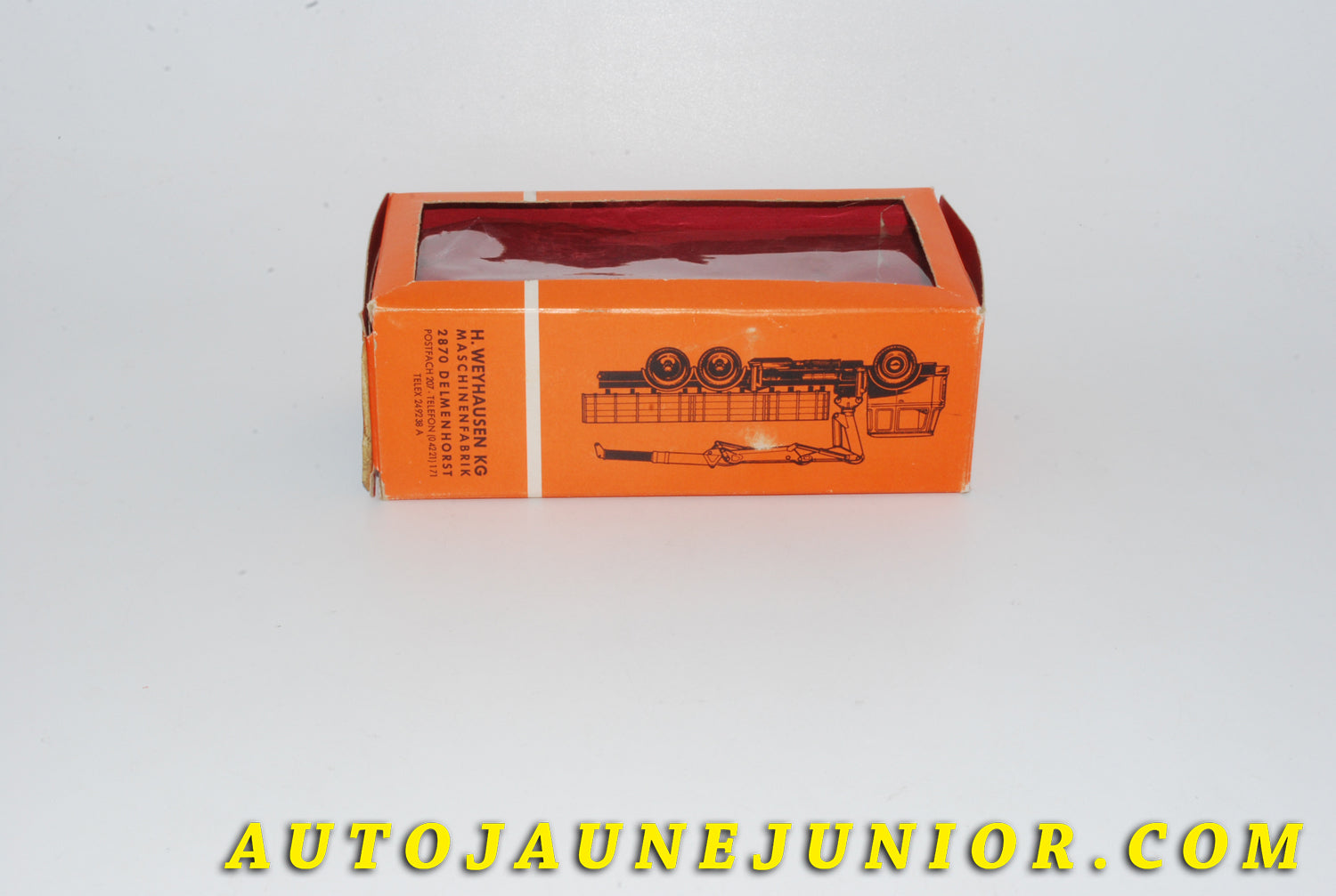 Le #4268 - Gescha - Mercedes - Grue de chargement Atlas AK 5007 est en vente sur Auto Jaune Junior ! Tekno, Politoys, Mebetoys, Mercury, Joal, Diapet, Märklin, TootsieToys.Vous avez le même jouet ? Profitez de notre expertise pour vous accompagner dans la vente de vos modèles ou votre collection ! Nous achetons tous lots de miniatures ! Contactez nous ! contact@autojaunejunior.com. 