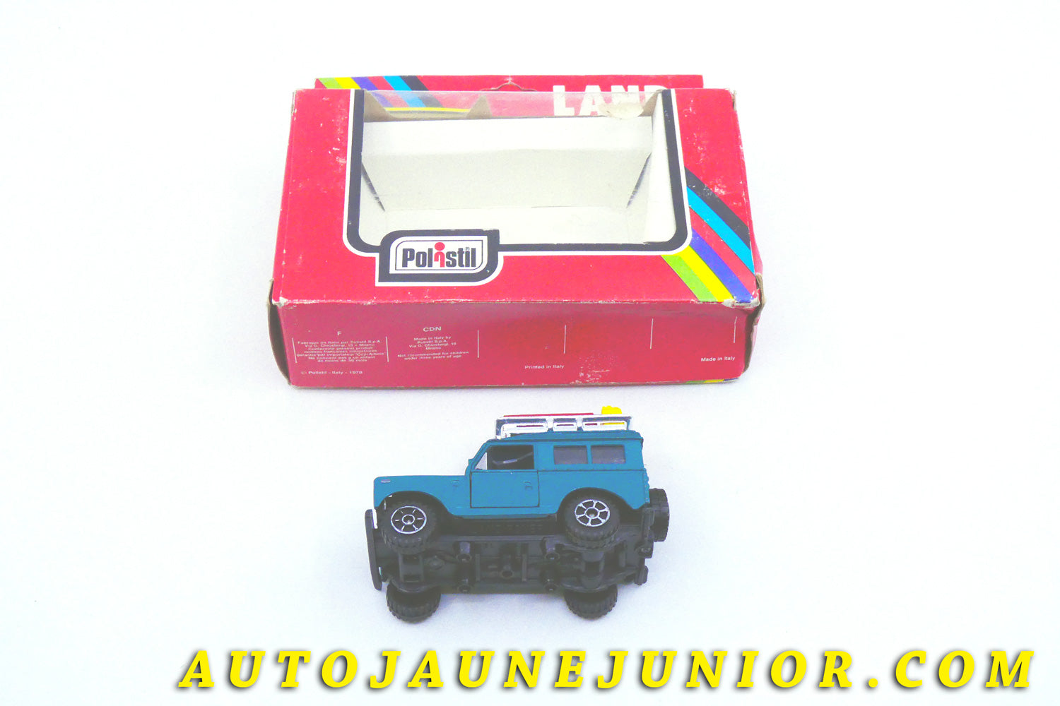 Le #4351 - Polistil - Land-Rover - 109 Station Wagon  Expedition - EL66-  Série Club 33 - Spécials est en vente sur Auto Jaune Junior ! Tekno, Politoys, Mebetoys, Mercury, Joal, Diapet, Märklin, TootsieToys.Vous avez le même jouet ? Profitez de notre expertise pour vous accompagner dans la vente de vos modèles ou votre collection ! Nous achetons tous lots de miniatures ! Contactez nous ! contact@autojaunejunior.com. 