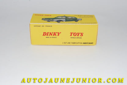 Le #4406 - Dinky Toys - Ford - Boite vide (REPRO) Taunus Polizeiwagen est en vente sur Auto Jaune Junior ! Tekno, Politoys, Mebetoys, Mercury, Joal, Diapet, Märklin, TootsieToys.Vous avez le même jouet ? Profitez de notre expertise pour vous accompagner dans la vente de vos modèles ou votre collection ! Nous achetons tous lots de miniatures ! Contactez nous ! contact@autojaunejunior.com. 