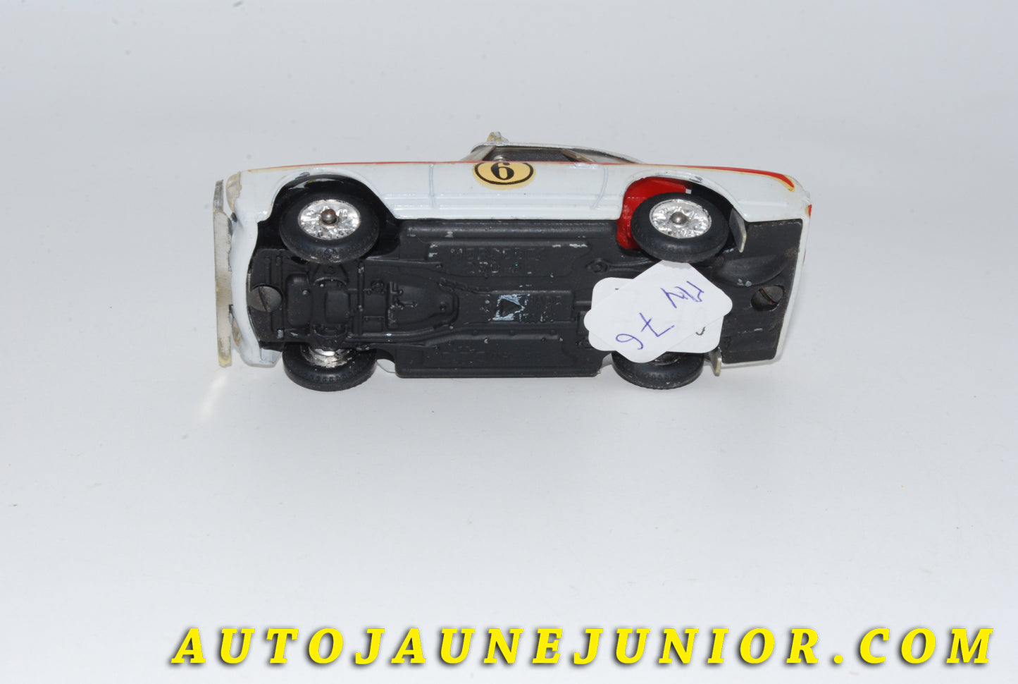 Le #4766 - Mercury - Mercedes - 230 SL "East African Safari" -  #6 est en vente sur Auto Jaune Junior ! Tekno, Politoys, Mebetoys, Mercury, Joal, Diapet, Märklin, TootsieToys.Vous avez le même jouet ? Profitez de notre expertise pour vous accompagner dans la vente de vos modèles ou votre collection ! Nous achetons tous lots de miniatures ! Contactez nous ! contact@autojaunejunior.com. 