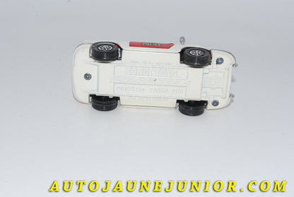 Le #4803 - Corgi Toys - Porsche - 911 Targa police est en vente sur Auto Jaune Junior ! Tekno, Politoys, Mebetoys, Mercury, Joal, Diapet, Märklin, TootsieToys.Vous avez le même jouet ? Profitez de notre expertise pour vous accompagner dans la vente de vos modèles ou votre collection ! Nous achetons tous lots de miniatures ! Contactez nous ! contact@autojaunejunior.com. 