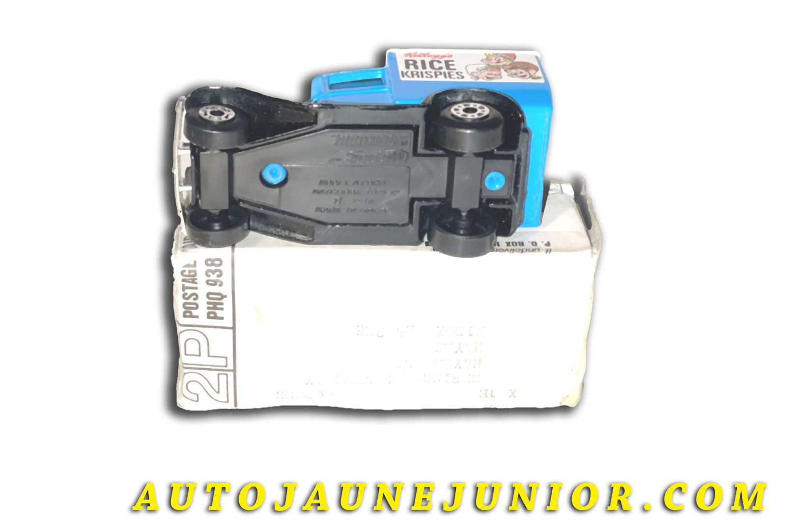 Le Matchbox Ford Fourgon  A " Rice Krispies" - Matchbox Superfast est en vente sur Auto Jaune Junior ! Découvrez nos collections de diecast Tekno, Politoys, Mebetoys, Mercury, Joal, Diapet, Märklin, TootsieToys.AutoJaune Junior ; Vous avez le même jouet ? Profitez de notre expertise pour vous accompagner dans la vente de vos modèles ou votre collection ! Nous achetons tous lots de miniatures ! Contactez nous !