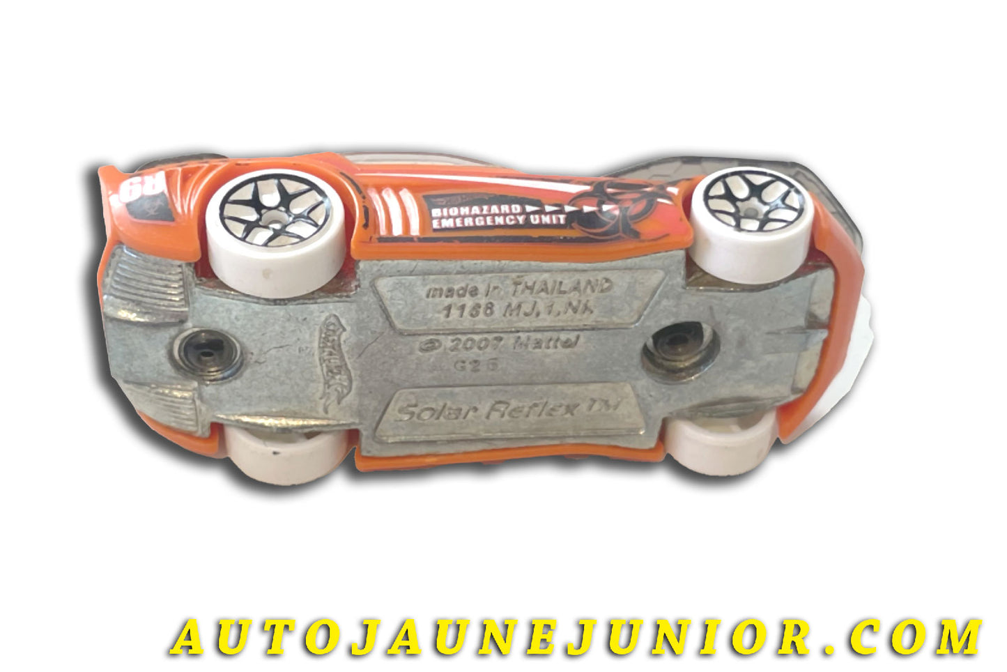 Le Hot Wheels Biohazard Intervention Unit Solar Reflex "Monster Mission" est en vente sur Auto Jaune Junior ! Découvrez nos collections de diecast Tekno, Politoys, Mebetoys, Mercury, Joal, Diapet, Märklin, TootsieToys.AutoJaune Junior ; Vous avez le même jouet ? Profitez de notre expertise pour vous accompagner dans la vente de vos modèles ou votre collection ! Nous achetons tous lots de miniatures ! Contactez nous !