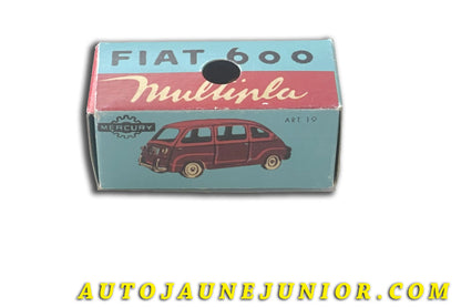 Le Mercury Fiat 600 Multipla - Boite vide Repro est en vente sur Auto Jaune Junior ! Découvrez nos collections de diecast Tekno, Politoys, Mebetoys, Mercury, Joal, Diapet, Märklin, TootsieToys.AutoJaune Junior ; Vous avez le même jouet ? Profitez de notre expertise pour vous accompagner dans la vente de vos modèles ou votre collection ! Nous achetons tous lots de miniatures ! Contactez nous !