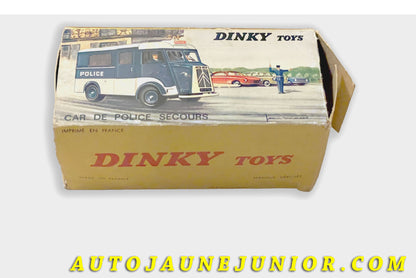 Le Dinky Toys Citroën Boite vide  1200Kgs Currus police est en vente sur Auto Jaune Junior ! Découvrez nos collections de diecast Tekno, Politoys, Mebetoys, Mercury, Joal, Diapet, Märklin, TootsieToys.AutoJaune Junior ; Vous avez le même jouet ? Profitez de notre expertise pour vous accompagner dans la vente de vos modèles ou votre collection ! Nous achetons tous lots de miniatures ! Contactez nous !