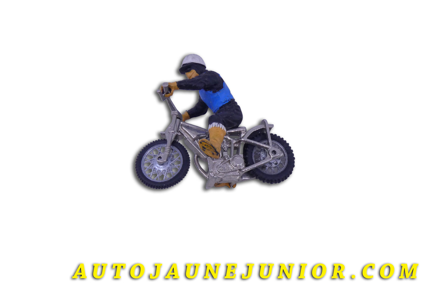 Le Britains Moto Speedway est en vente sur Auto Jaune Junior ! Découvrez nos collections de diecast Tekno, Politoys, Mebetoys, Mercury, Joal, Diapet, Märklin, TootsieToys.AutoJaune Junior ; Vous avez le même jouet ? Profitez de notre expertise pour vous accompagner dans la vente de vos modèles ou votre collection ! Nous achetons tous lots de miniatures ! Contactez nous !