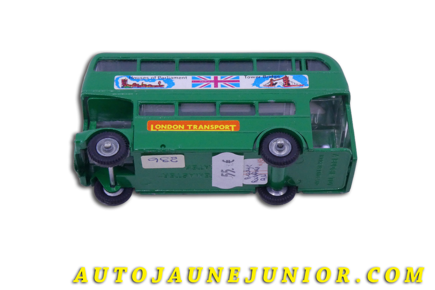 Le Budgie AEC Routemaster 64 seaters -Autobus deux étages "London Transport" RARE COULEUR ! est en vente sur Auto Jaune Junior ! Découvrez nos collections de diecast Tekno, Politoys, Mebetoys, Mercury, Joal, Diapet, Märklin, TootsieToys.AutoJaune Junior ; Vous avez le même jouet ? Profitez de notre expertise pour vous accompagner dans la vente de vos modèles ou votre collection ! Nous achetons tous lots de miniatures ! Contactez nous !